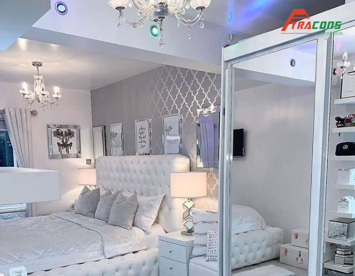 Chọn đèn led trang trí hợp phong cách vintage phòng ngủ